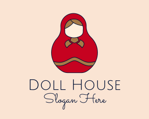 Doll - Russian Matryoshka Doll logo design