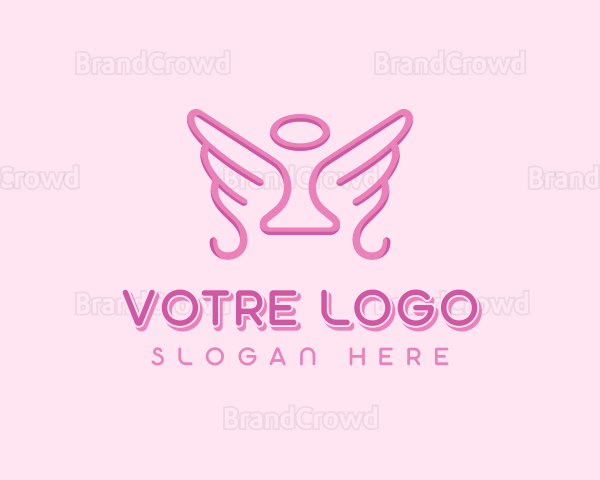 Heavenly Halo Wings Logo