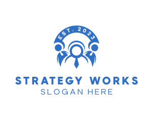 HR Employee Management logo design