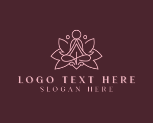 Exercise - Lotus Yoga Wellness logo design