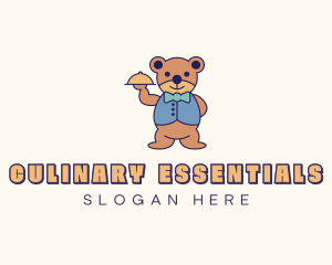 Culinary Chef Bear logo design