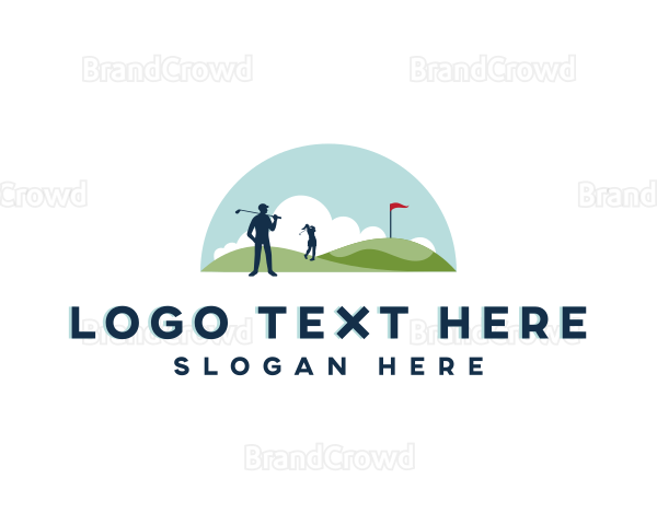 Outdoor Golf Course Logo