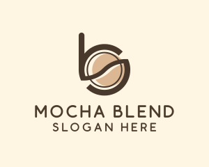 Mocha - Coffee Bean Business logo design