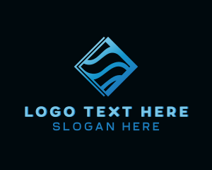 Technology - Wave Tech Company logo design
