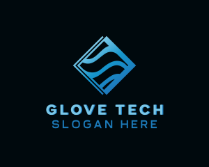 Wave Tech Company logo design