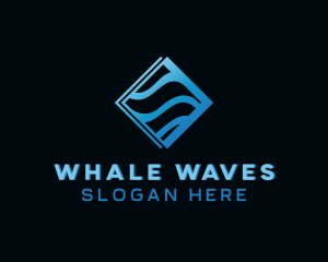 Wave Tech Company logo design