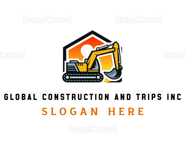 Heavy Duty Excavator Logo