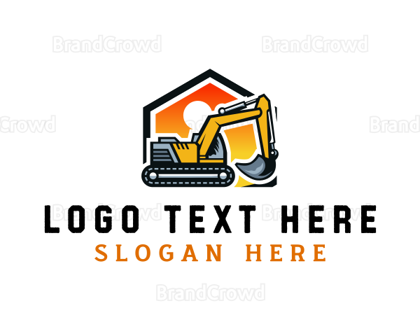 Heavy Duty Excavator Logo