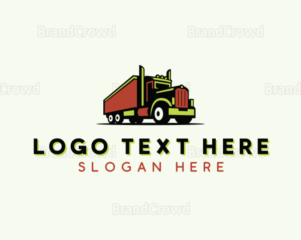 Transport Roadie Truck Logo