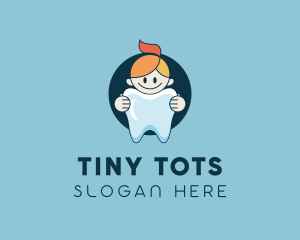 Girl Tooth Pediatric Dentistry logo design