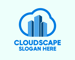 Realty Cloud Towers logo design