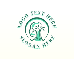 Neurology - Human Tree Psychiatry logo design