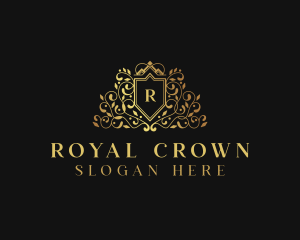 Royal Shield Vine logo design