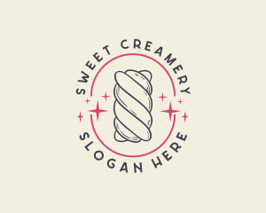 Sweet Marshmallow Treat logo design