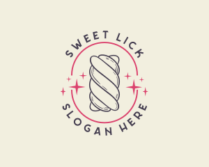 Sweet Marshmallow Treat logo design