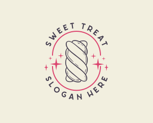 Bonbon - Sweet Marshmallow Treat logo design