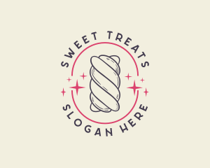 Sweet Marshmallow Treat logo design