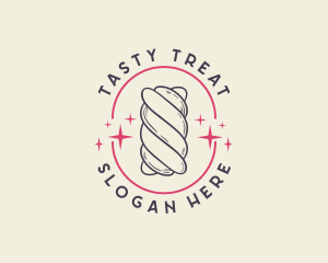 Sweet Marshmallow Treat logo design