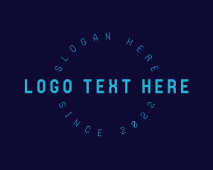 Techno - Circle Tech Wordmark logo design