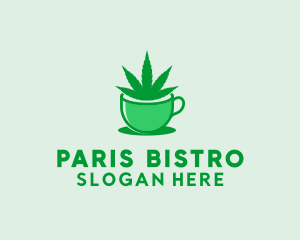 Cannabis Coffee Cafe logo design