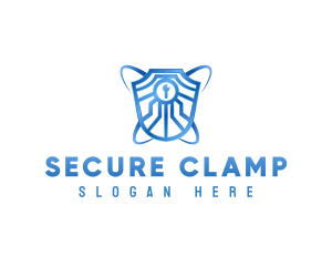 Cyber Security Technology logo design