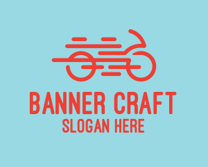 Fast Orange Bike logo design