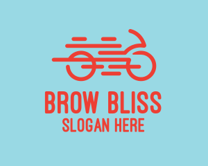 Fast Orange Bike logo design