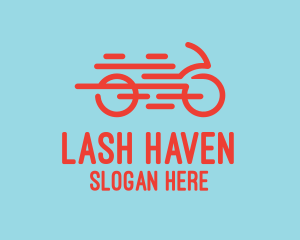 Fast Orange Bike logo design