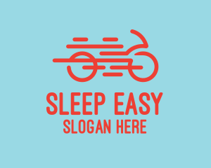 Fast Orange Bike logo design