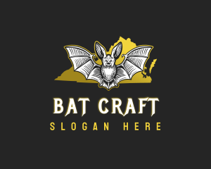 Virginia Bat Wildlife logo design