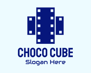 Cross Film Strip Logo