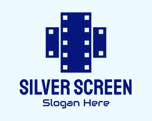 Cross Film Strip Logo