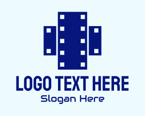 Cross Film Strip Logo