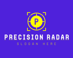 Crosshair Target Shooting logo design