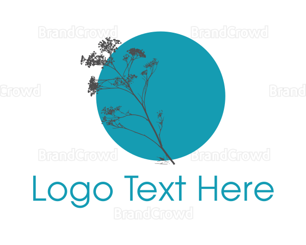 Aesthetic Garden Plant Logo