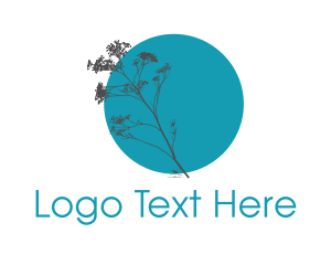 Aesthetic Garden Plant Logo