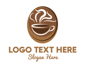 Creme - Coffee Cup Cafe logo design