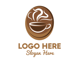 Mocha - Coffee Cup Cafe logo design