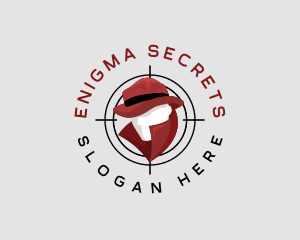 Secret Spy Detective logo design