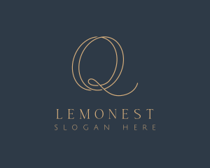 Elegant Minimalist Beauty Letter Q Logo
