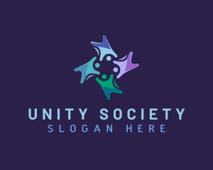 Society - People Community Organization logo design