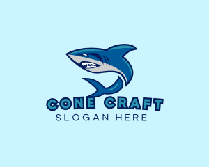 Marine Shark Sport logo design