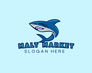 Marine Shark Sport logo design