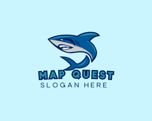 Marine Shark Sport logo design