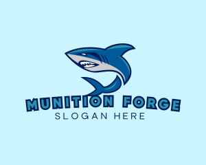 Marine Shark Sport logo design