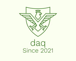 Armed Force - Crown Eagle Shield logo design