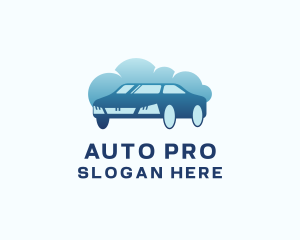 Auto Car Wash Cleaning  logo design