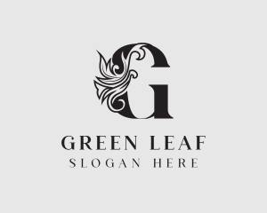 Medieval Vine Letter G logo design