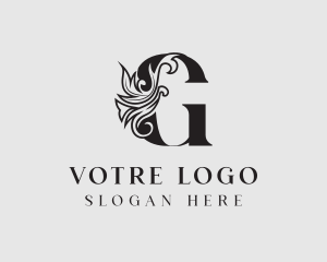 Strategist - Medieval Vine Letter G logo design