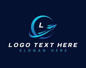 Airplane - Travel Tourist Airline logo design